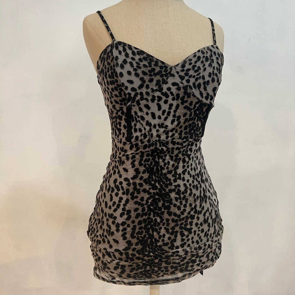 Snow Leopard Mini Dress by Guess